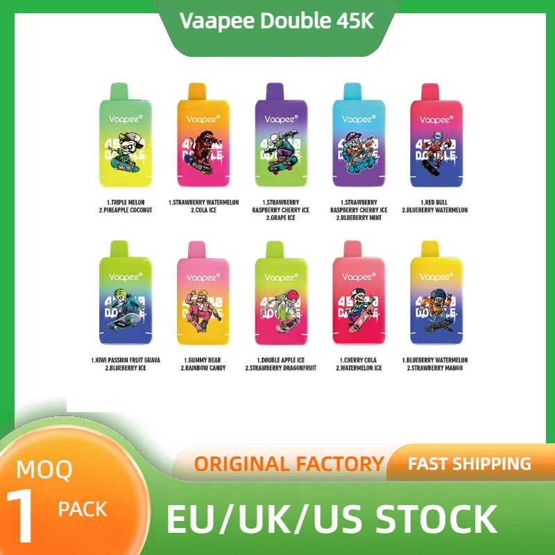 EU Warehouse Wholesale Vape Vapanda Triple Double Flavors 40K 50K 60K Puffs 3 in 1 E Hookah Charger Puff Bar 4 in 1 Mini Electronic E Cigarette Disposable Vape