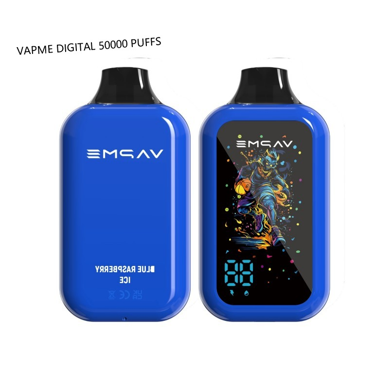 Vapme Digital 50000 Puffs Vape Europe Vape Pen Puff Vape Factory Zero Nicotine Vape