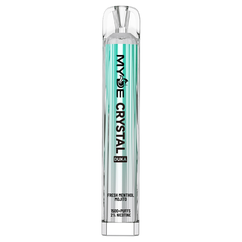 Zero Nicotine Vape Crystal Vape 600 Puffs OEM Tpd 800 1500 Puffs 9K 4000 Puffs Myde Crystal Bar