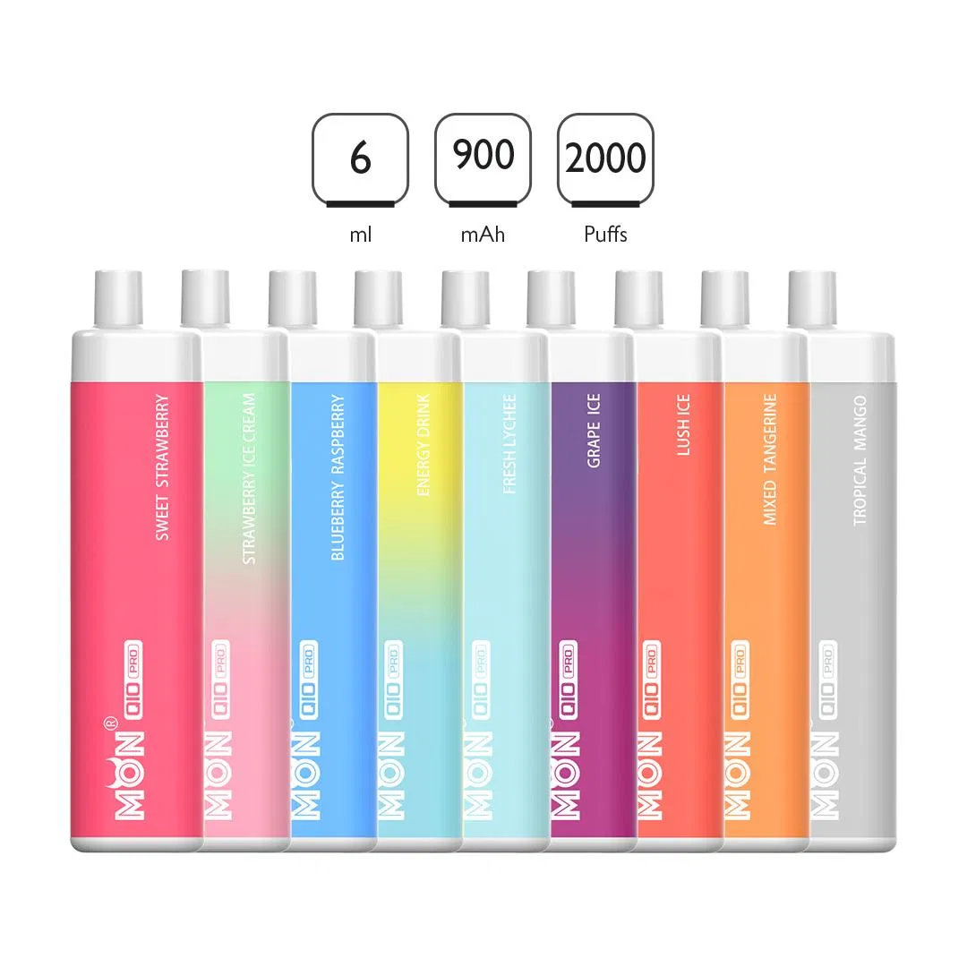 Vape Europe Warehouse 2000- 3000 Puffs 2% 5% Nicotine Salt Best Juice Disposable Electronic Cigarette Vape