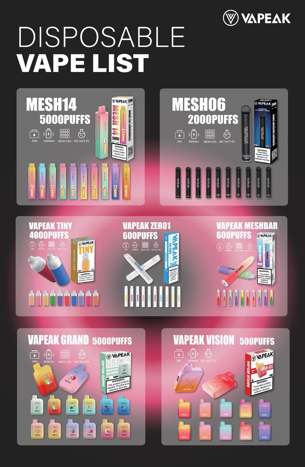 Mesh Coil Disposable Pod Device Prefilled Vaporizer Device