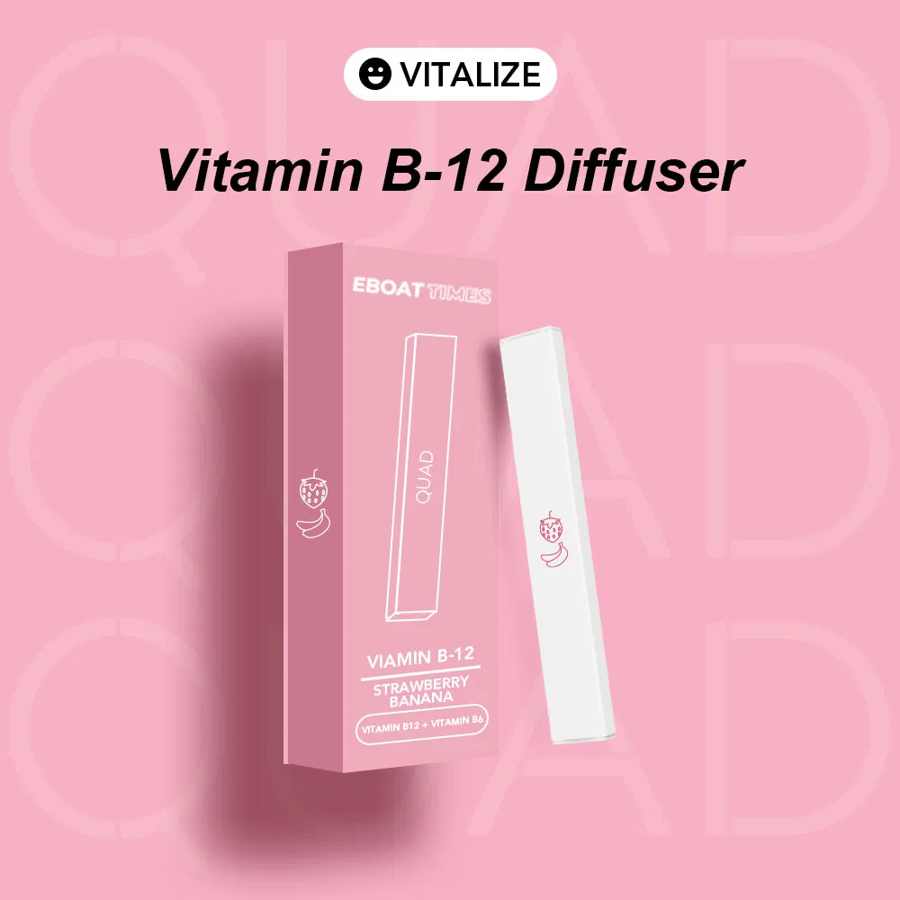 Aroma Diffuser 400 Puff 0 Nicotine Salt 100% Natural Flavor Vape Melatonin Vitamin Energy Relax Healthy Vape