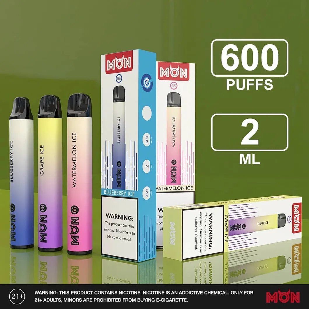 Cheap Disposable Vape Pod EU Warehouse Mini E Cigarette 600 Puffs Vaper