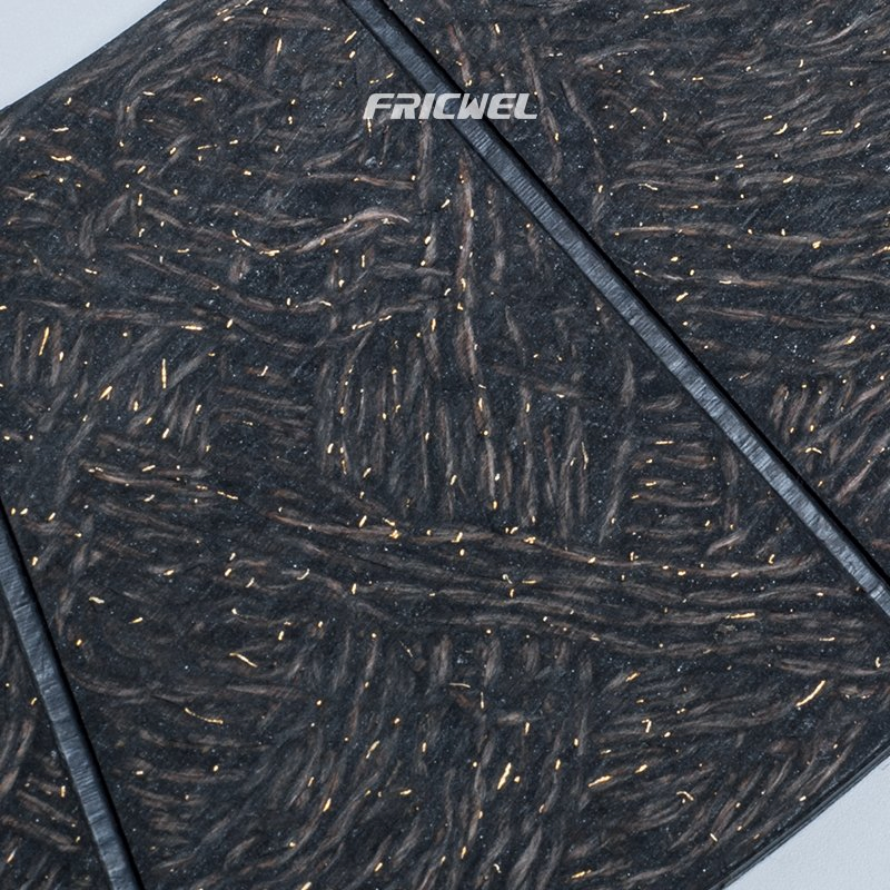 Fricwel Non-Asbestos High Quality Clutch Parts Clutch Lining Stable Friction Coefficient