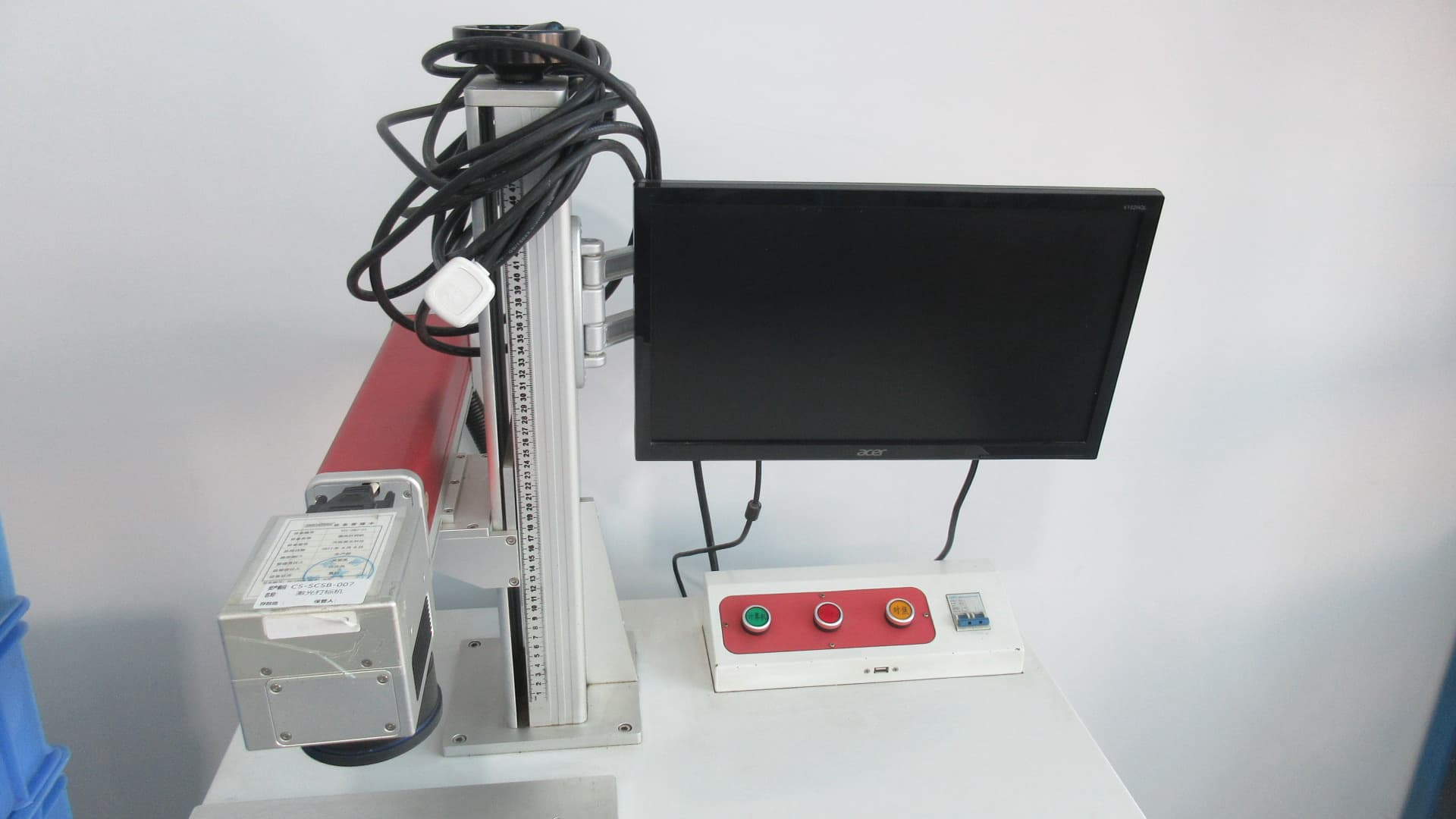 Laser marking machine for TVC Auto clutch product identification