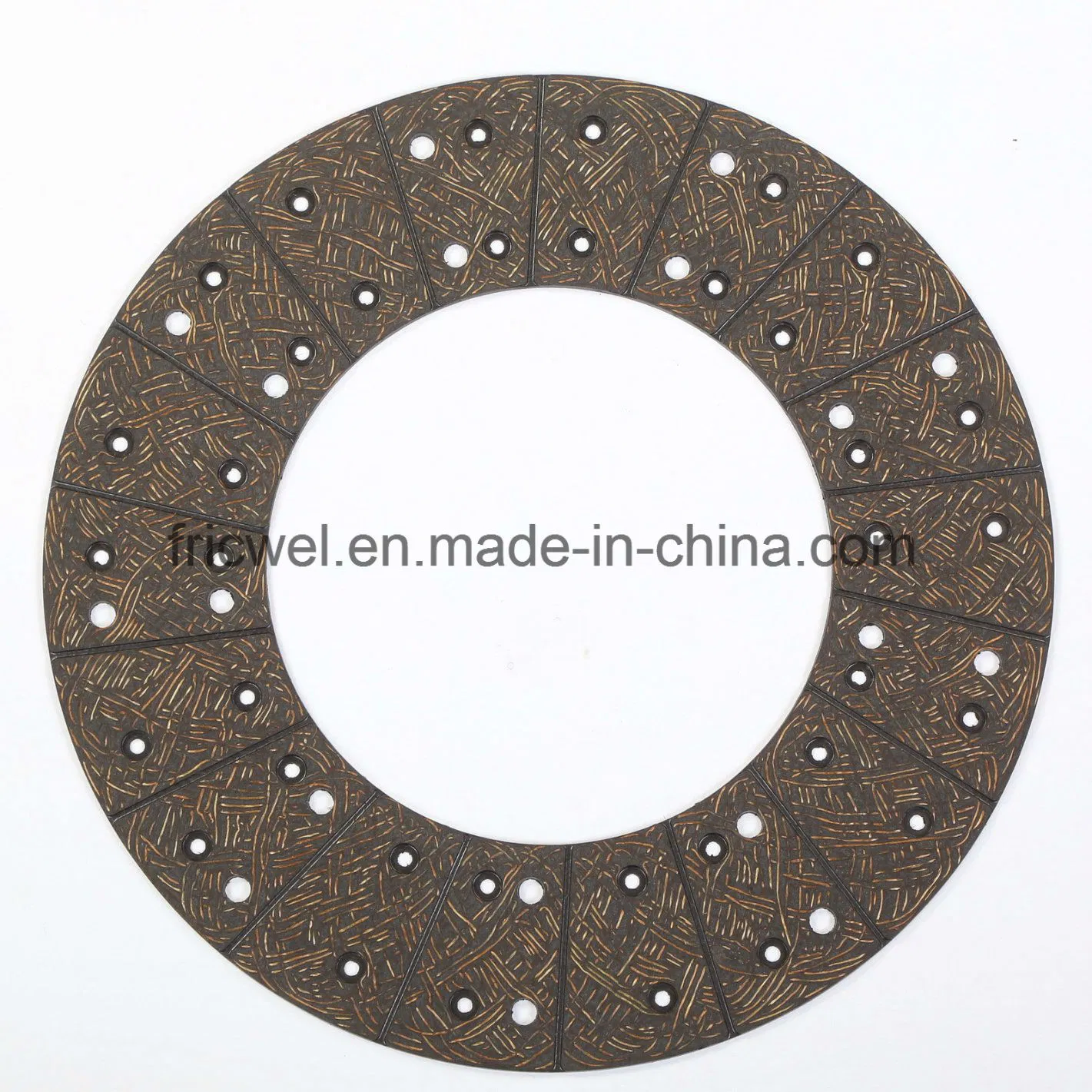 Fricwel Friction Material Disc Material Clutch Lining Non-Skid Property