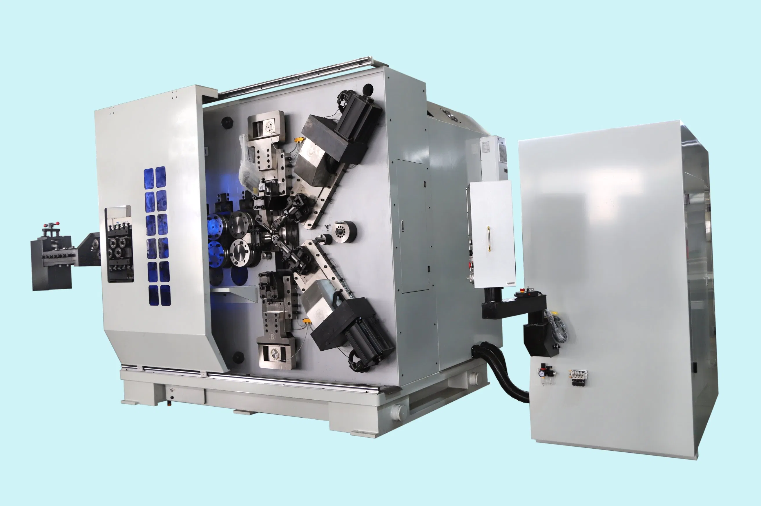 High Quality CNC Multifunction Raking and Forming for Shock Absorber and Diaphragm Spring Spring Machine