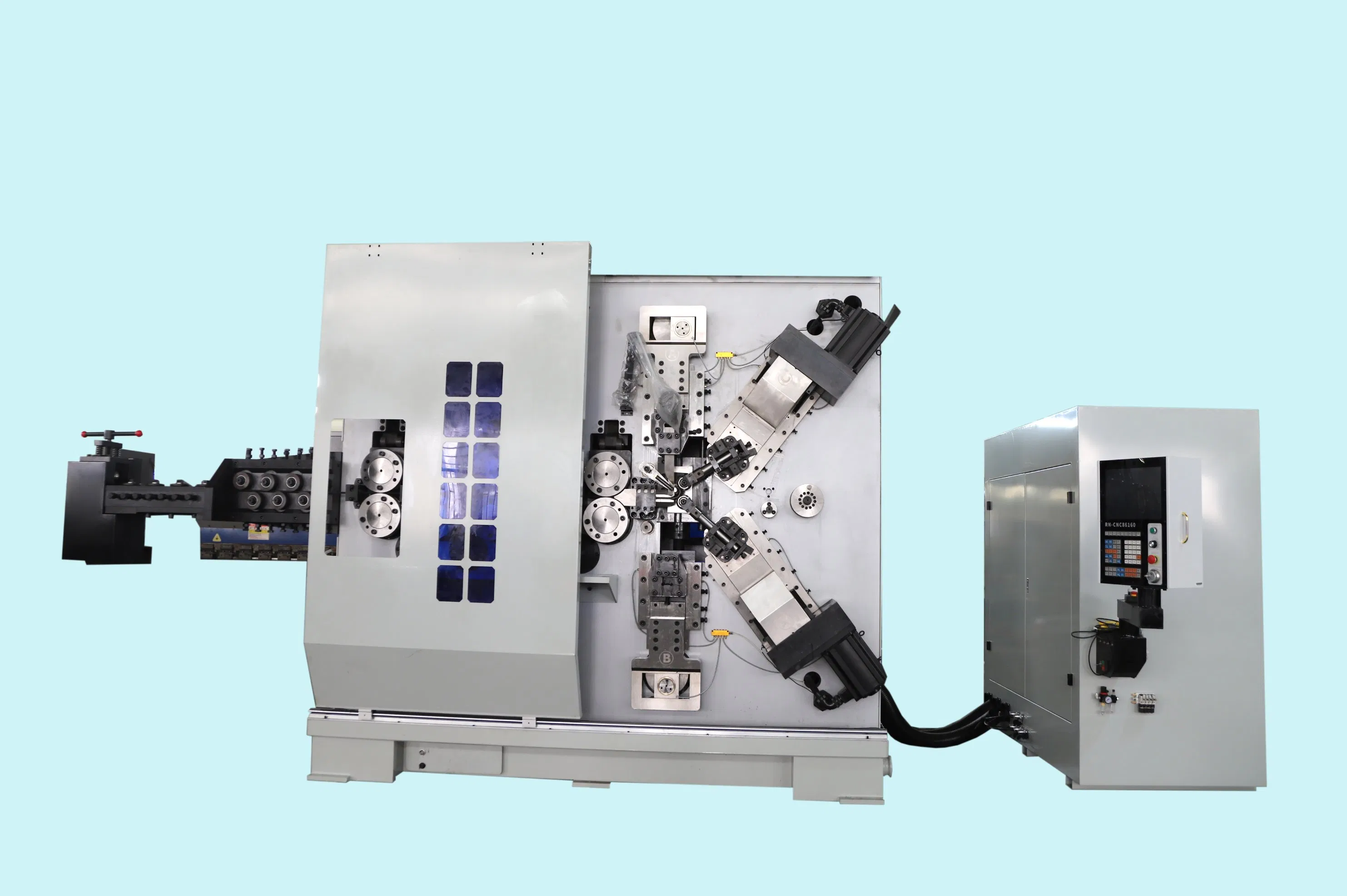 High Quality CNC Multifunction Raking and Forming for Shock Absorber and Diaphragm Spring Spring Machine