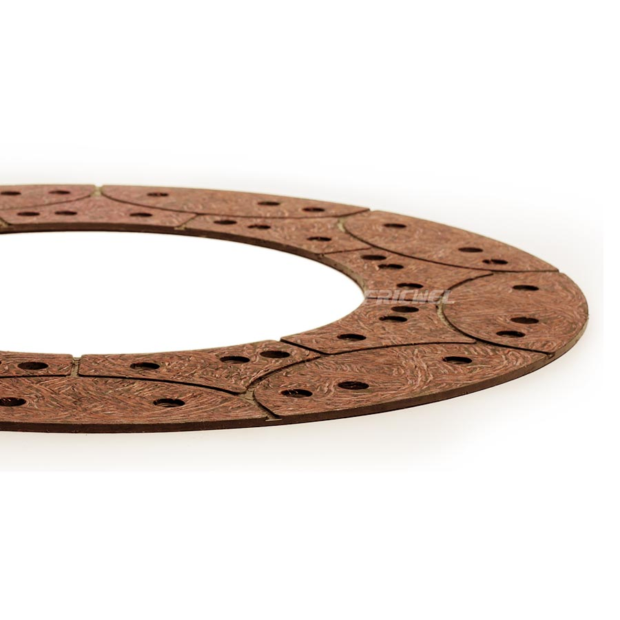 Fricwel Auto Parts Clutch Plate Lining Manufacturer Used in Trucks Friction Material E-MARK Certificate