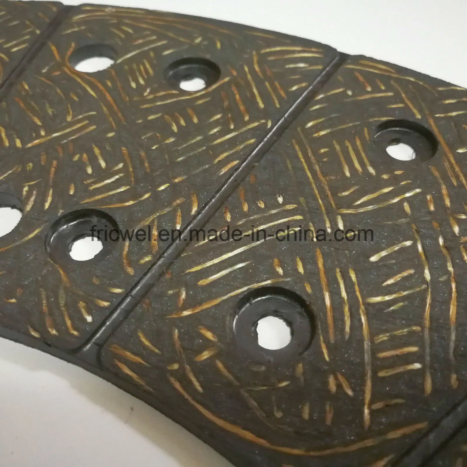 Fricwel Friction Material Disc Material Clutch Lining Non-Skid Property