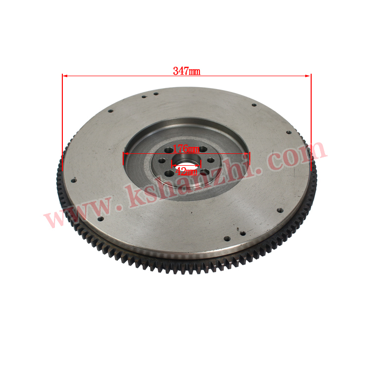 High Quality Mitsubishi 122 Teeth Flywheel Assembly 32A21-00012 for S4s Forklift Engine Spare Parts
