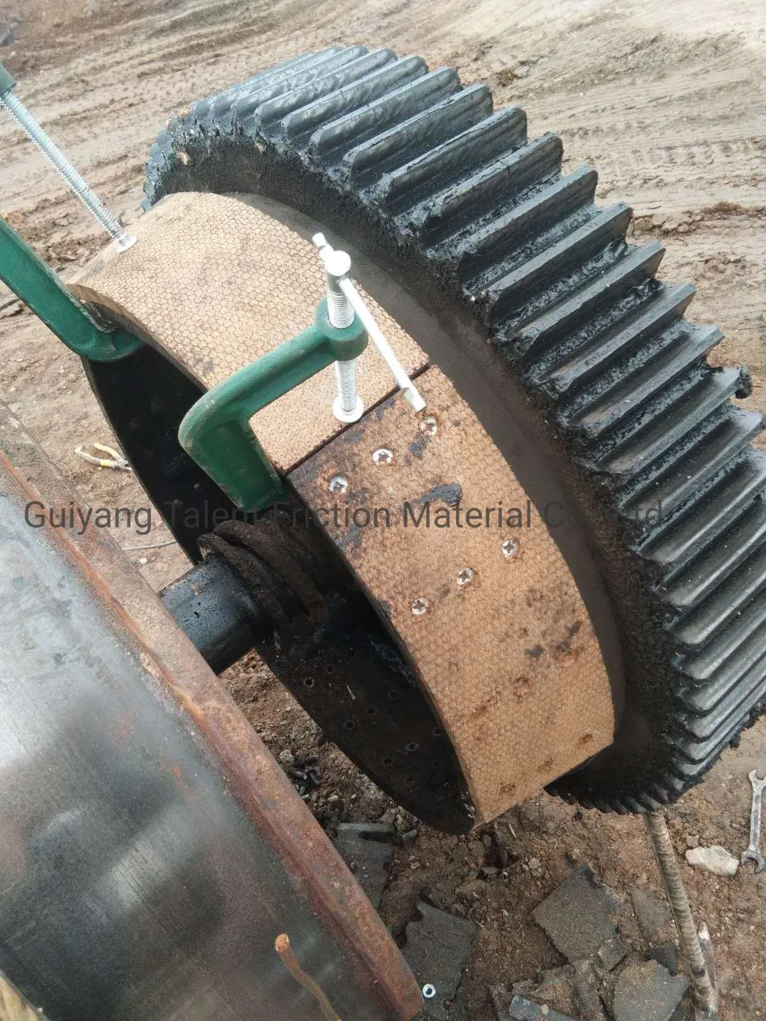 Factory Sell Piling Machine Clutch Lining, Relining Parts, Winch Maintenance, Oil Rid Drill, Grab Dredger