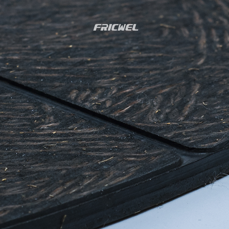 Fricwel Non-Asbestos High Quality Clutch Parts Clutch Lining Stable Friction Coefficient