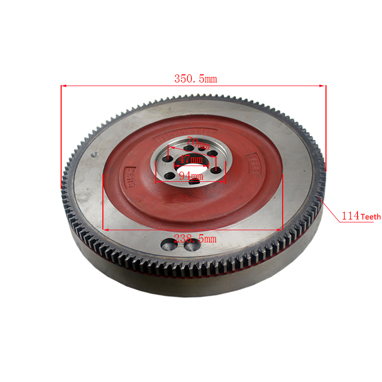 Durable Forklift Engine Flywheel for 4tne Series Models