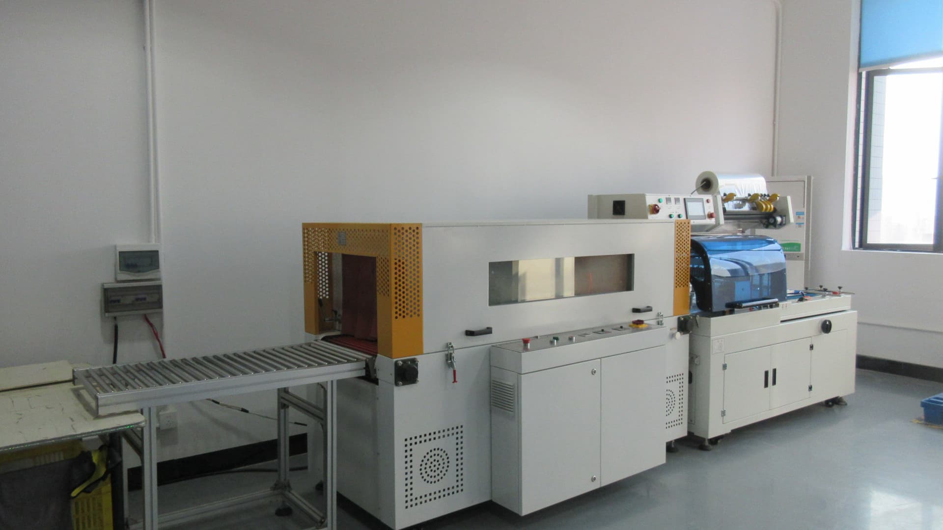 Automatic packaging machine at TVC Auto production facility