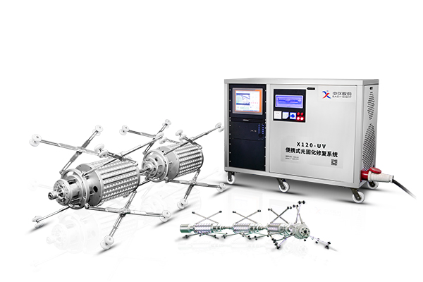 High-Tech Light Curing Resin Repair Pipe