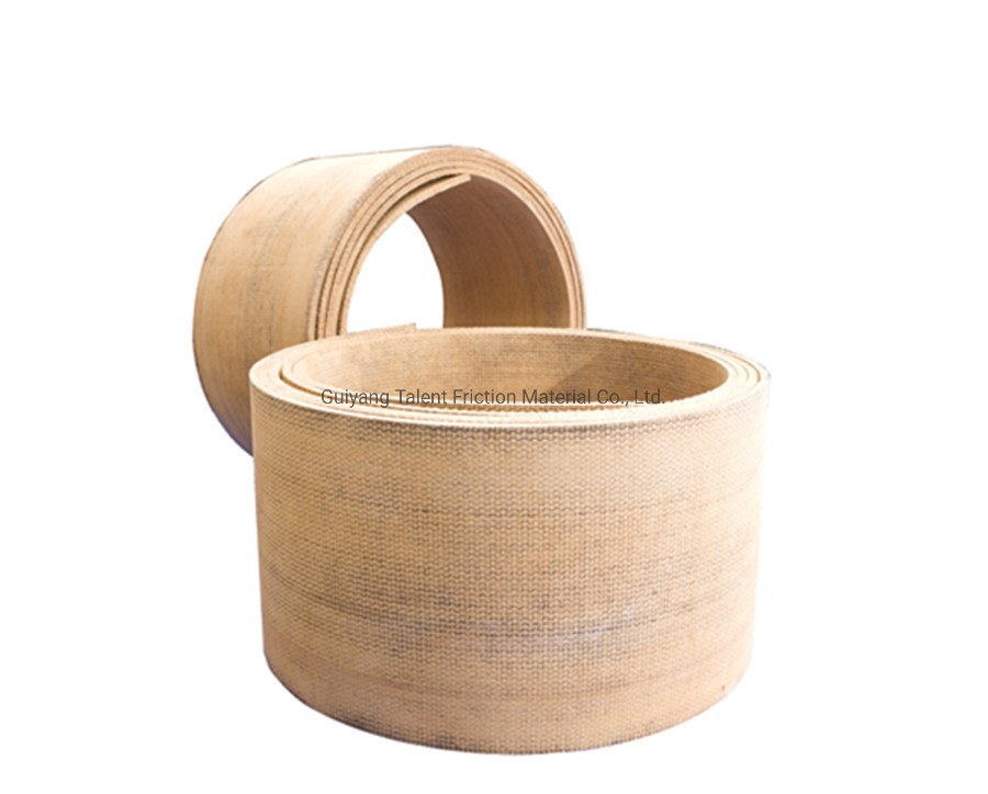 Woven Brake Lining Roll of Brake Part for Anchor Winch/Grab Dredger/Deck Machinery
