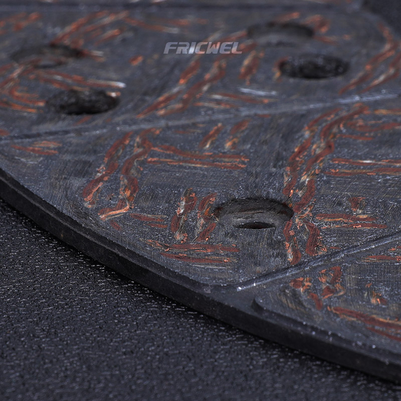 Fricwel Trucks High-Copper Long Working Life Plate Clutch Lining Is09001