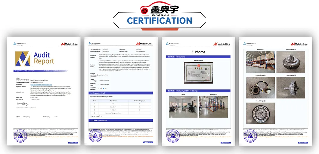 Product Certifications
