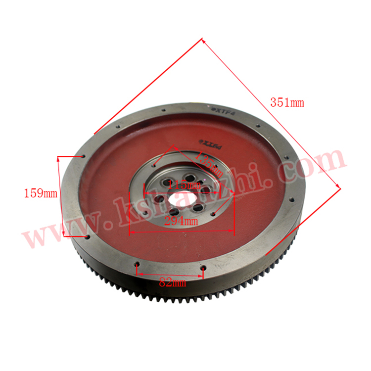 Durable Forklift Engine Flywheel for 4tne Series Models