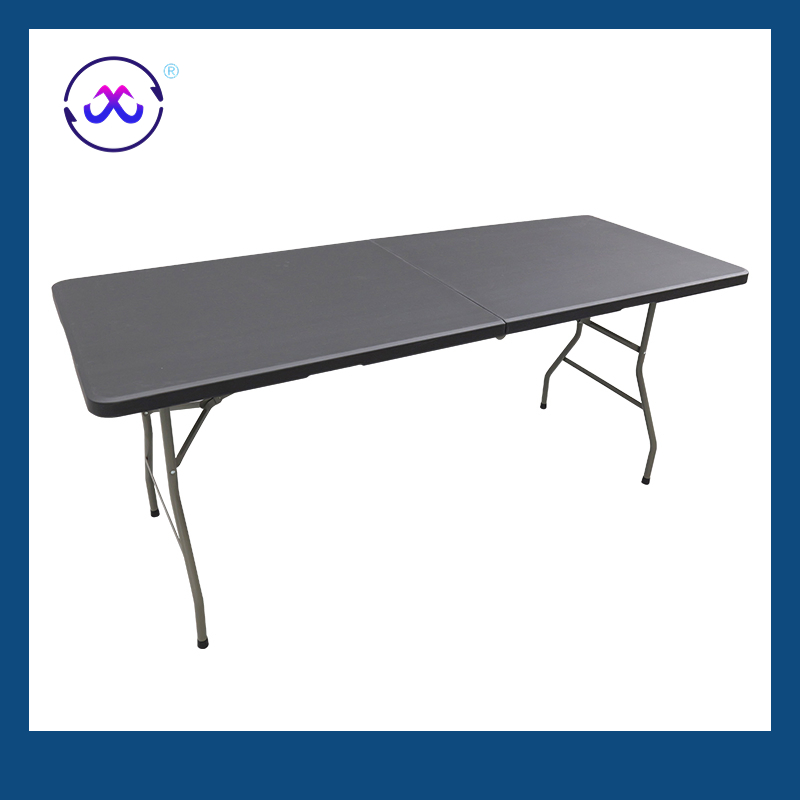 Outdoor Plastic Folding Table Rectangle Banquet Outdoor for Event Wholesale Plastic Folding Table