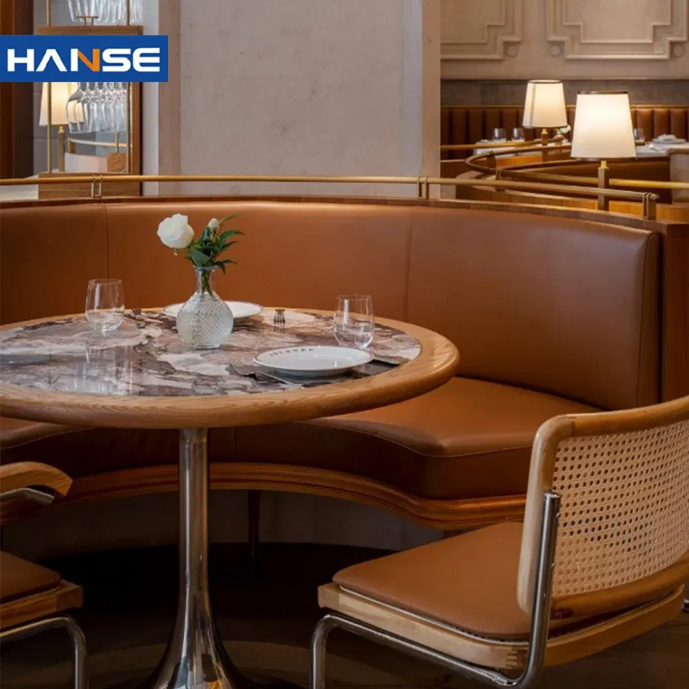 Modular Connectable Restaurant Booths, Flexible Layout Banquette Units for Custom Configurations