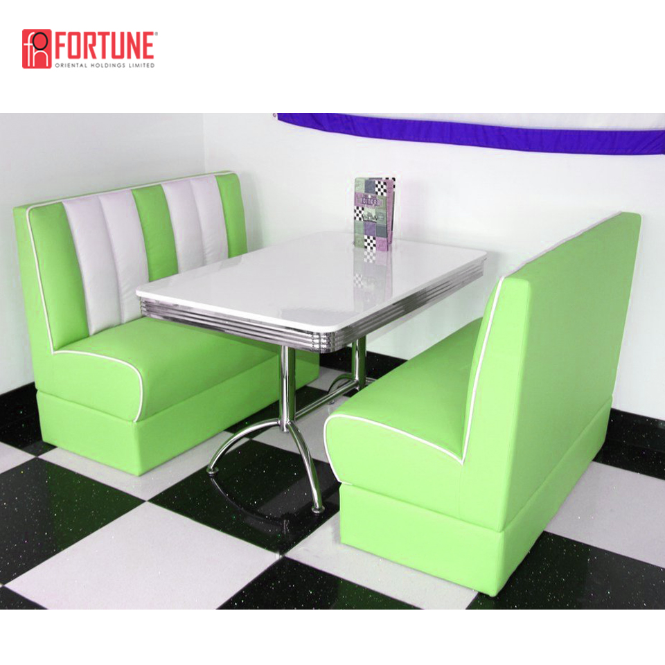 American Franchise Restaurant Sofa Booth Seating for Dinner