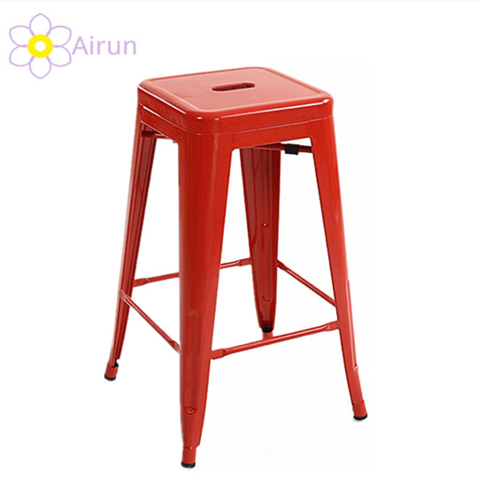 French Style Dining Room Home Kitchen High China Buy Counter Wood Stackable Modern Industrial Metal Bar Stool