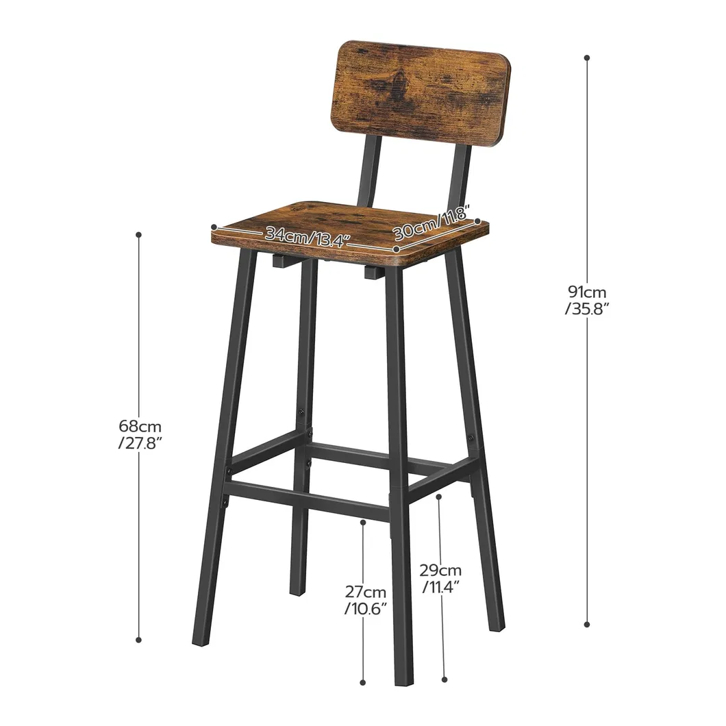 27.8 Tall Counter Bar Stools