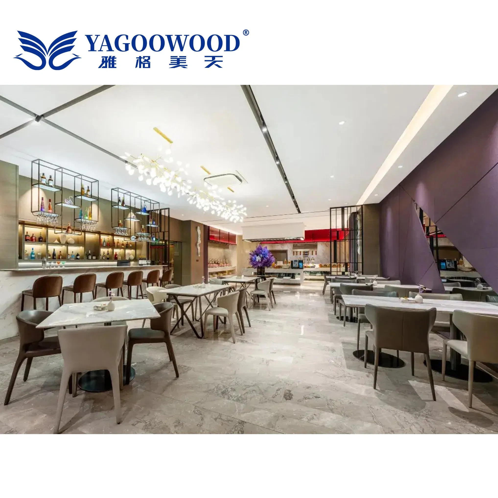 Space-Saving Modular Restaurant Booth for Compact Dining Areas