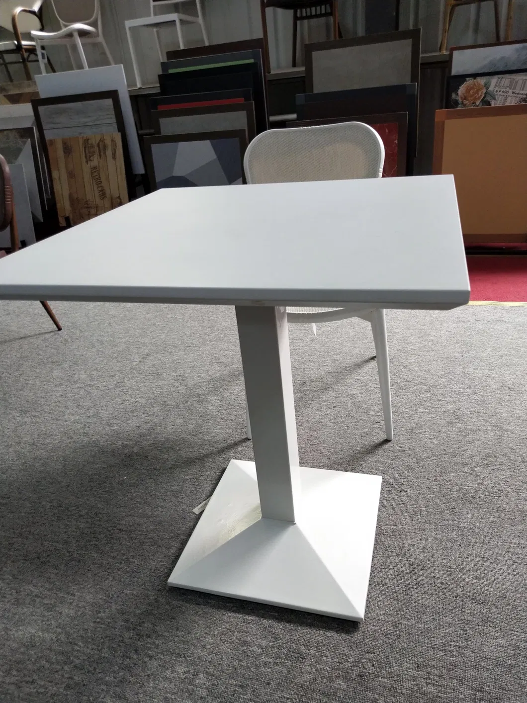 Heavy Duty Cast Iron Base Table