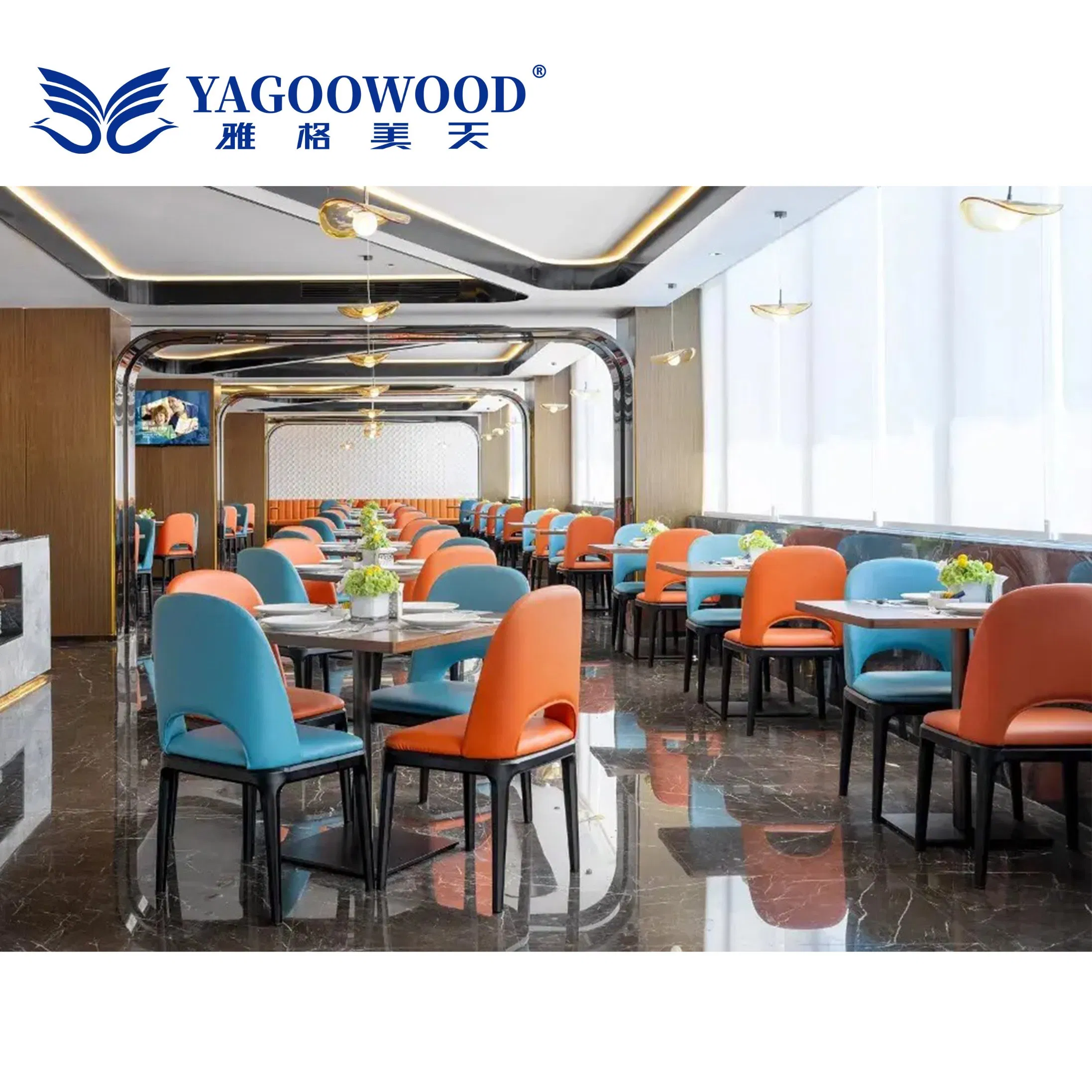 Space-Saving Modular Restaurant Booth for Compact Dining Areas