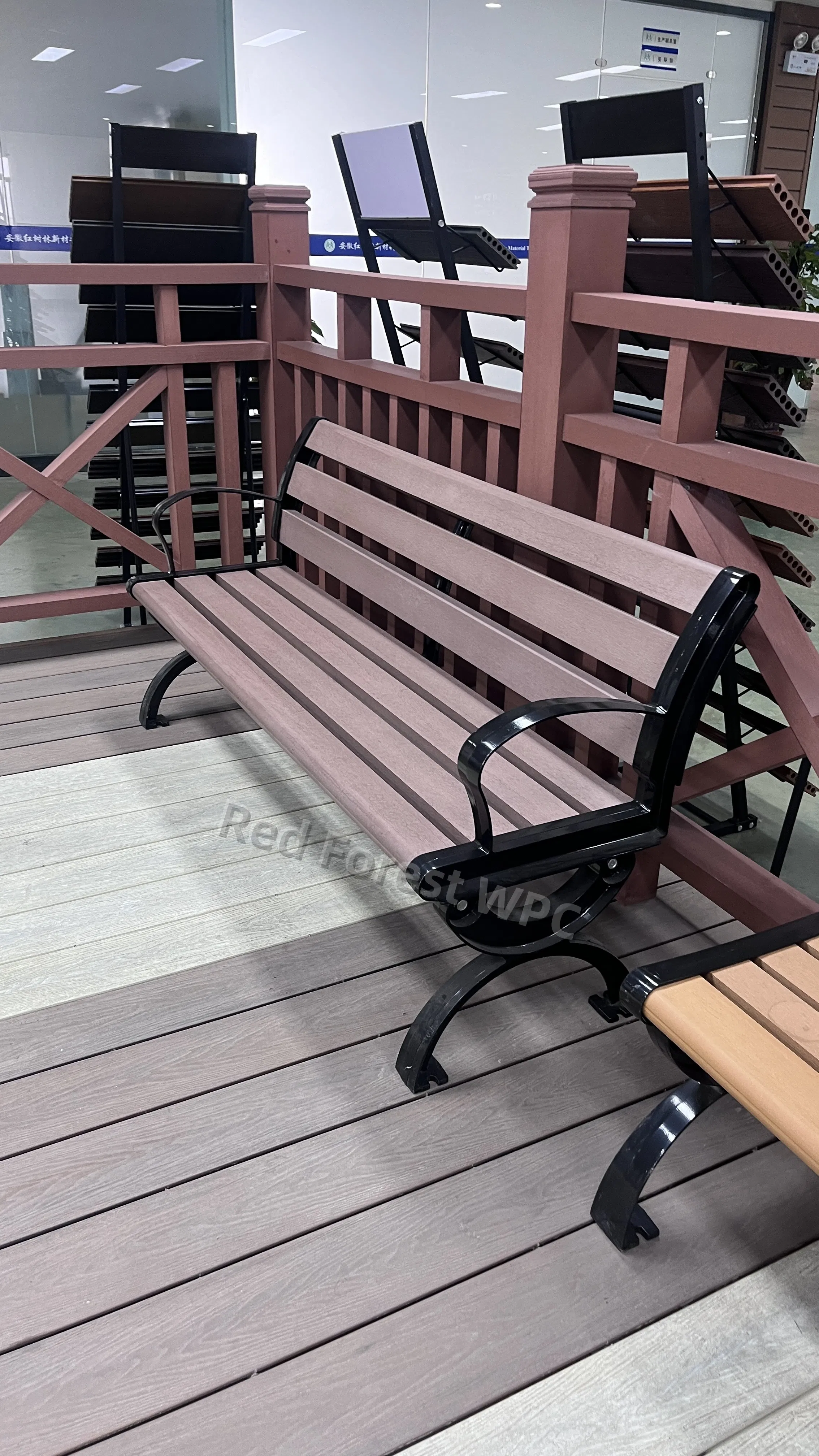 Durable Mildewproof Bench with Easy Install Waterproof Features