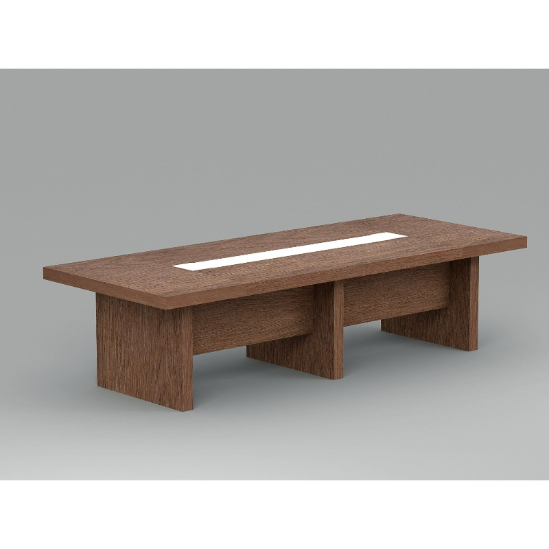 50mm Thickness Wooden Top Leg Office Meeting Room Conference Table
