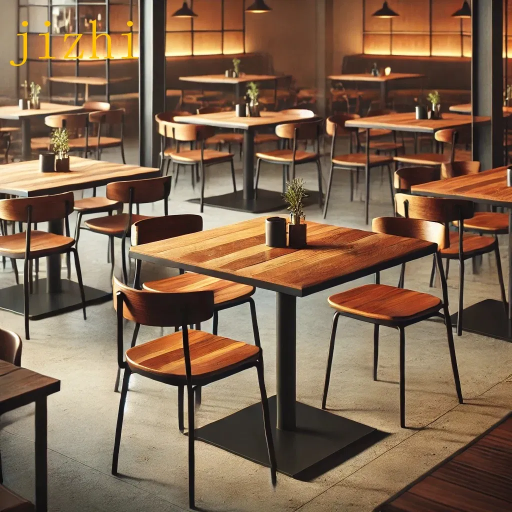 Heavy Duty Metal Frame Cafe Table 2