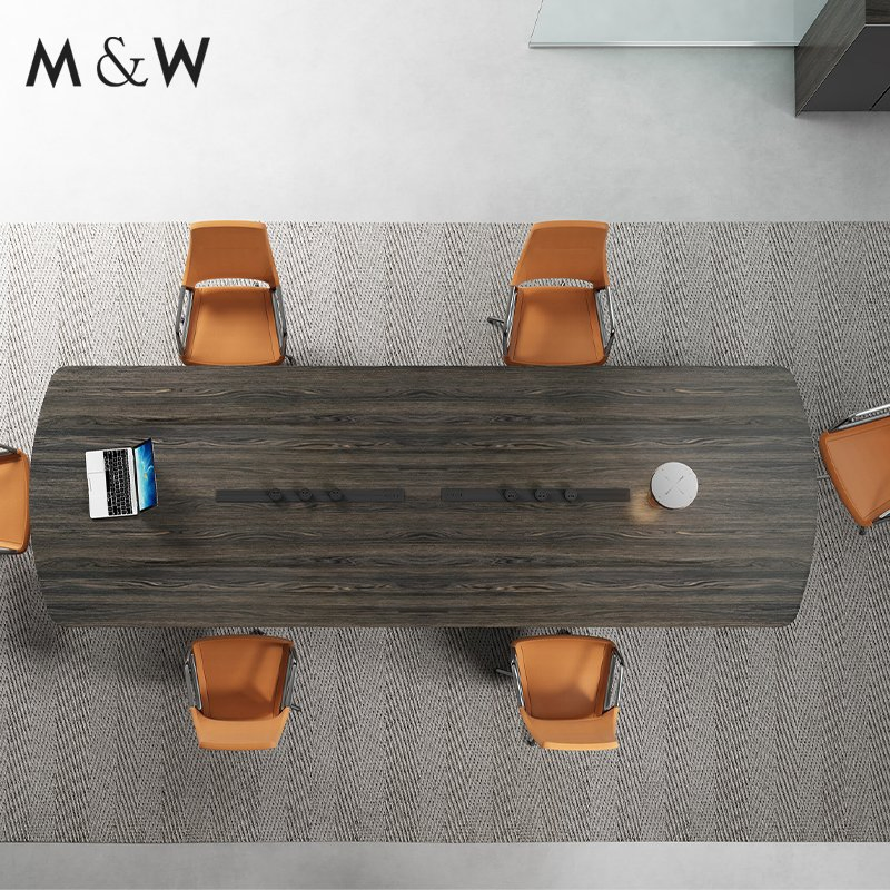 M&W Large Conference Table Executive Office Furniture Boardroom Meeting Room Tables