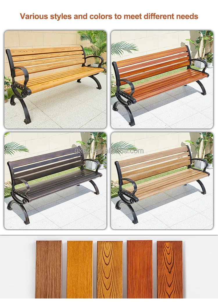 Outdoor Bench View 2