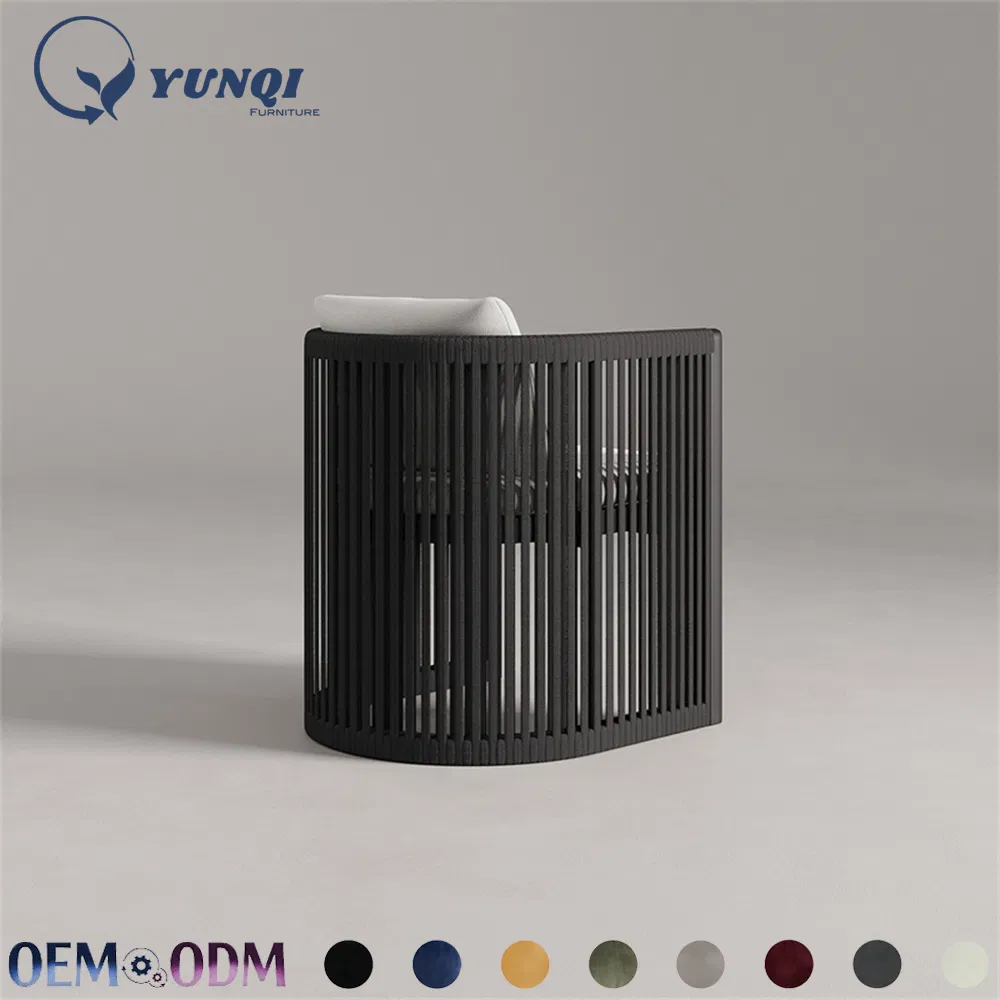 China Foshan Top Manufacturer Custom Modern Metal Patio Furniture Aluminum Restaurant Garden Table Set Outdoor Dining Table and Chairs Set