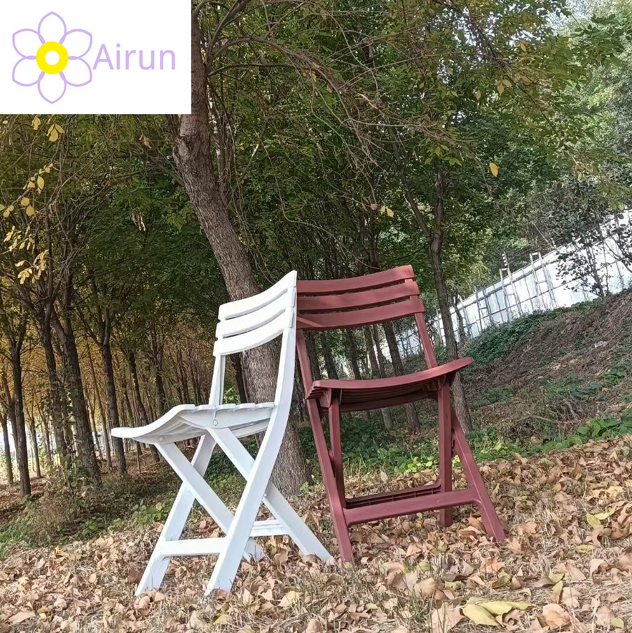 Outdoor Garden Camp Picnic Plastic Hotel Living Room Office Dining Easy Folding Leisure Lounge Cafe Stackable Balcony Chair for Weddings Kitchen Hotel Event