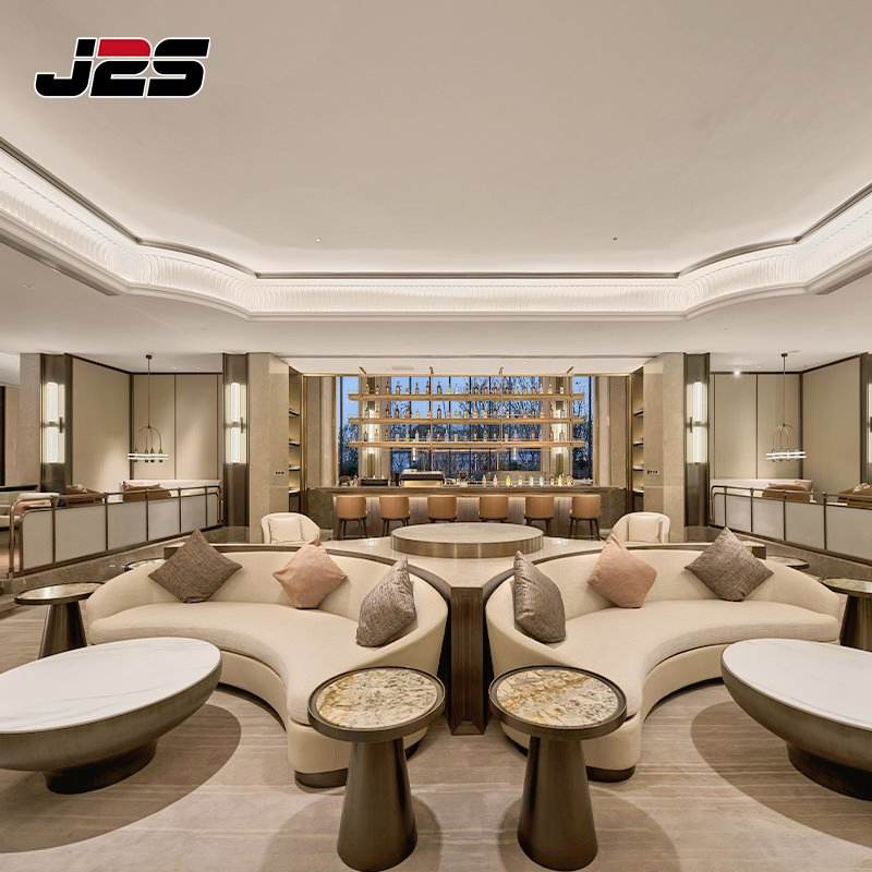 High Traffic Velvet Booth Seating Brass Leg Upholstered Chairs Marble Tables Restaurant Furniture