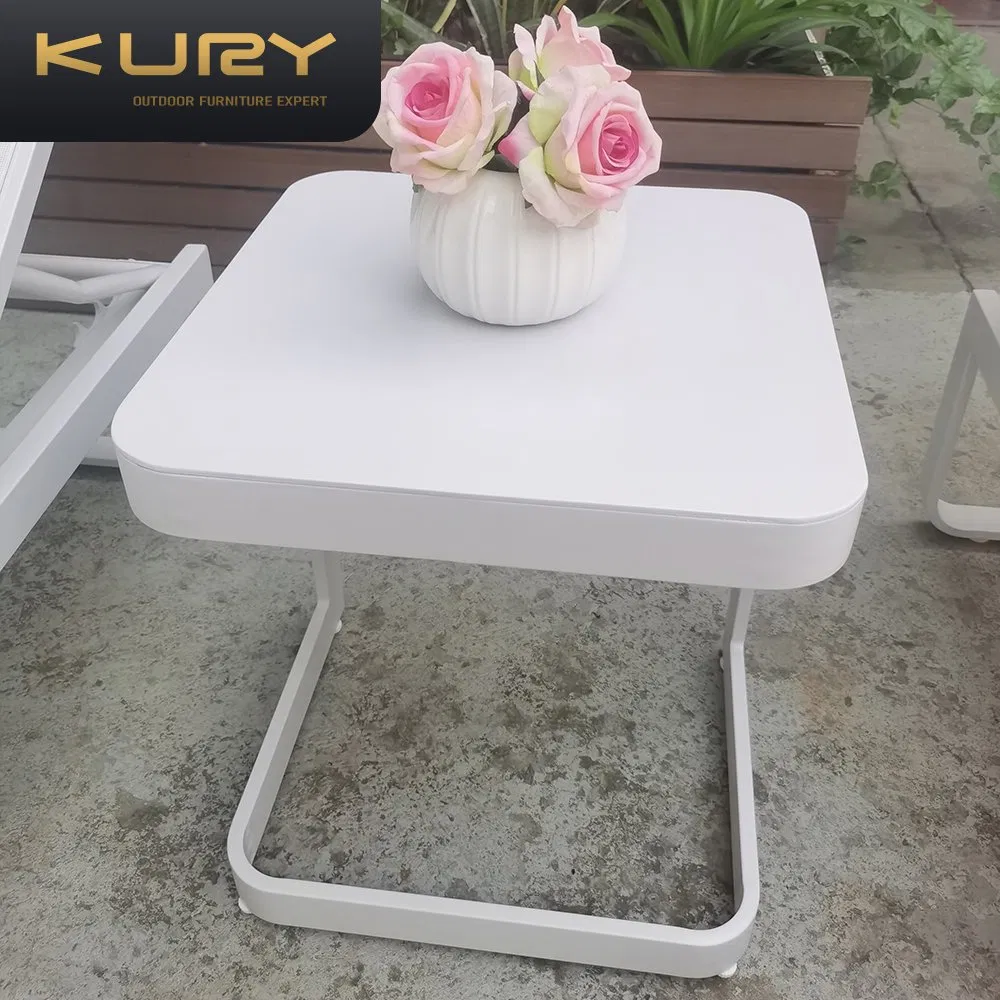 Commercial Grade Luxury Outdoor Garden Furniture Poolside Sunbed Chaise Lounge