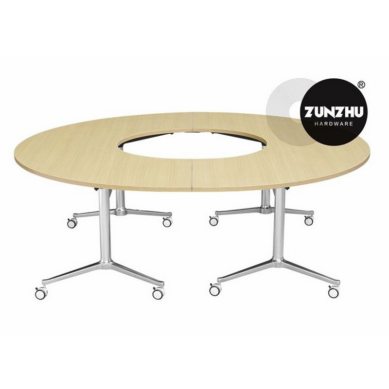 20 Seats Conference Meeting Table Foldable Mobile School Table Dining Room Furniture Table