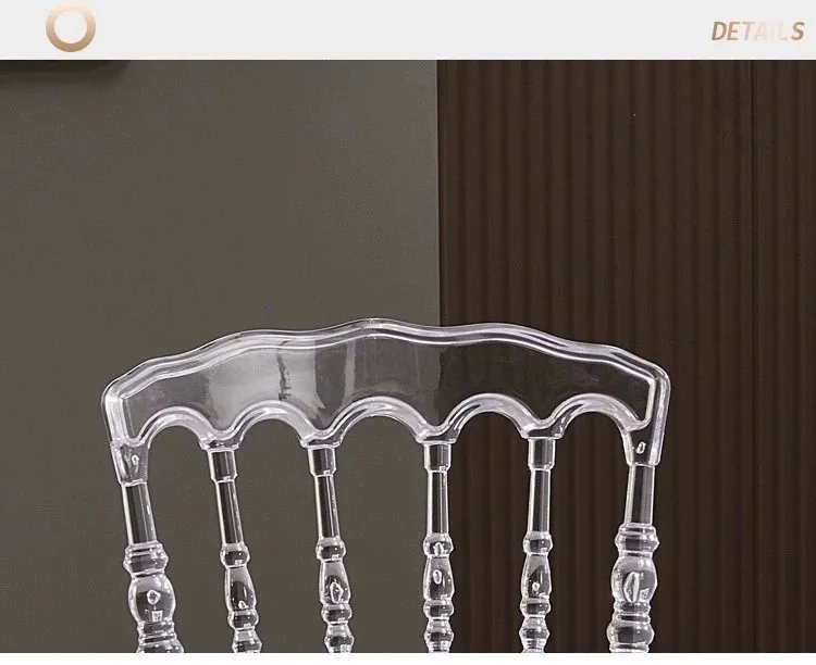 Clear Event Chair View 8