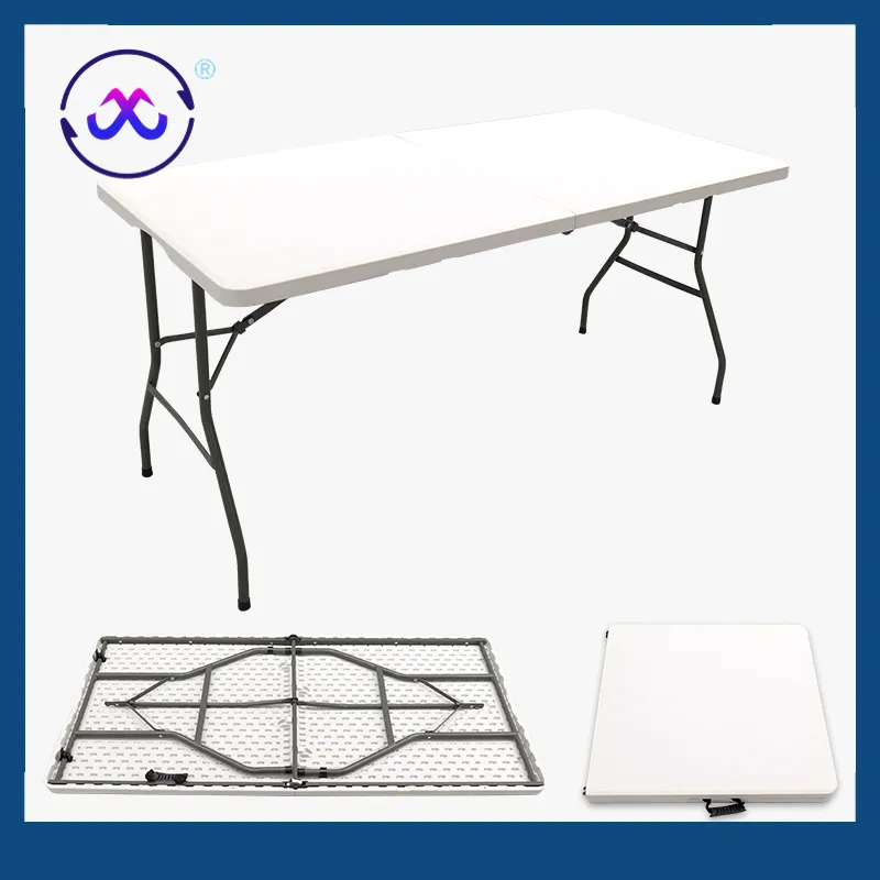 Plastic Folding Table Detail 1