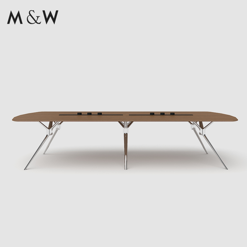 M&W Large Conference Table Executive Office Furniture Boardroom Meeting Room Tables