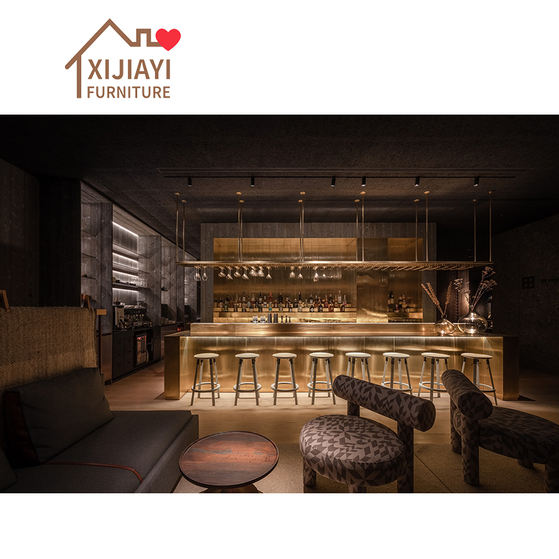 Xijiayi Comfortable Restaurant Booth Seating for Commercial Dining Spaces.