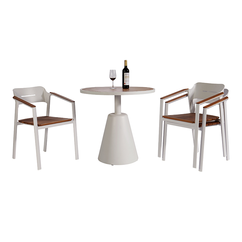 Patio Furniture Garden Dining Set Teak Wood Outdoor Chair and Table Set