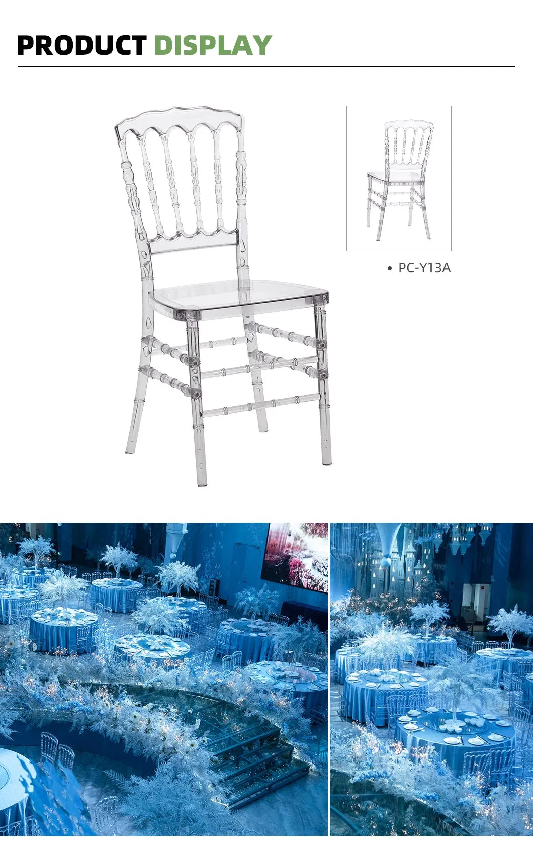 Clear Wedding Chair Main