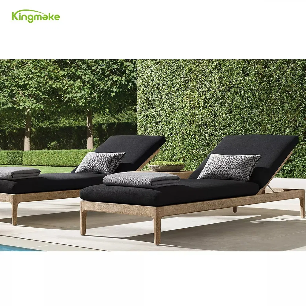 Luxury Outdoor Chaise Loungers for Beach and Poolside Relaxation