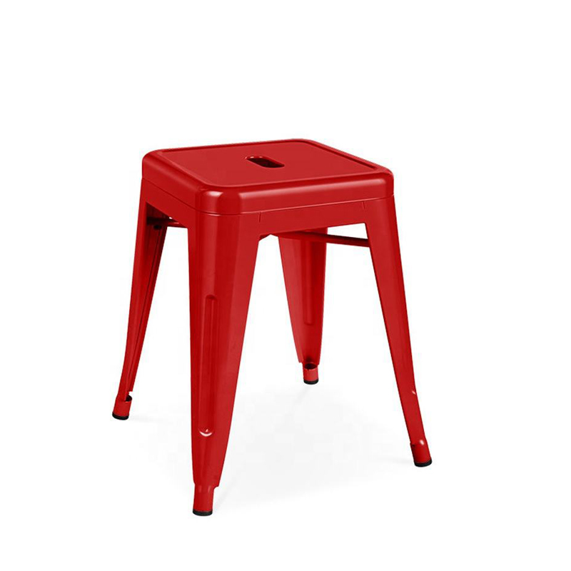 Steel Stackable Vintage Industrial Style Tolix Bar Stool 45cm for Restaurant Cafe